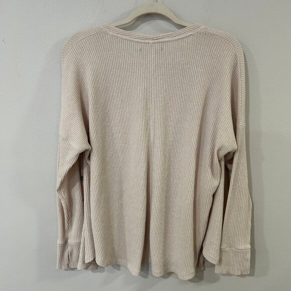 Abercrombie & Fitch Off White Ivory Lightweight Cardigan Button Up Size Large - Picture 6 of 8